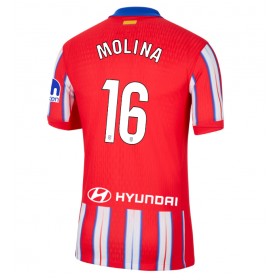 Pánské fotbalový oblečení Atletico Madrid Nahuel Molina #16 Domácí košile 2024-25 Krátkým Rukávem